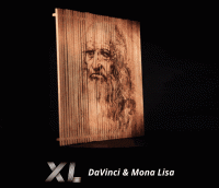 Da Vinci & Mona Lisa XL (60x60cm)
