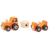 Cubika Wooden toy "Tractor"