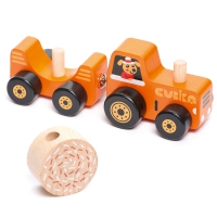 Cubika Wooden toy "Tractor"