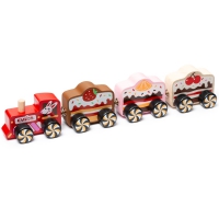Cubika Wooden toy - train "Cakes"