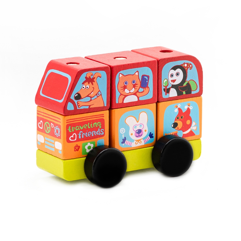 Cubika Mini-bus "Happy animals"