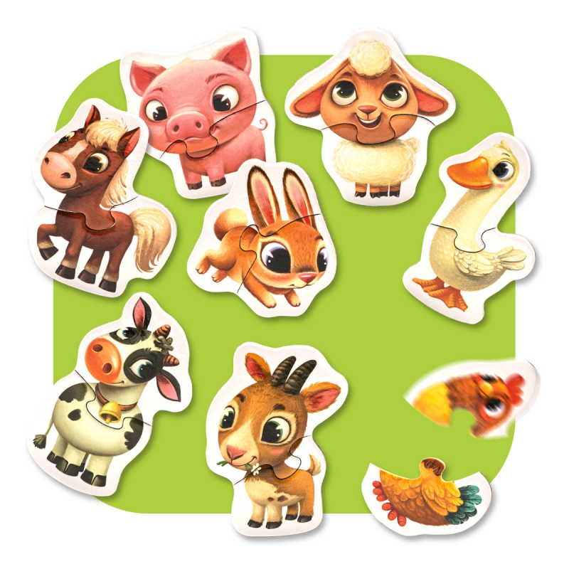 Cubika Puzzles "Farm animals"