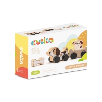 Cubika Wooden toy "Clever Puppies"