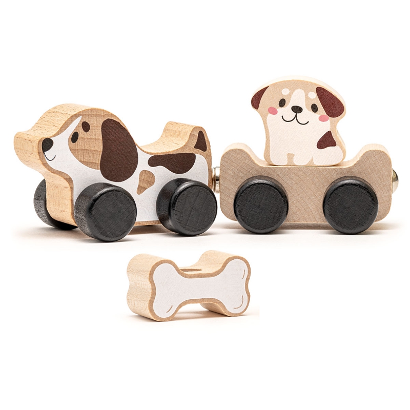 Cubika Wooden toy "Clever Puppies"