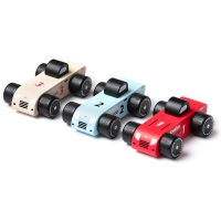 Cubika Wooden vehicle set "Racing cars"