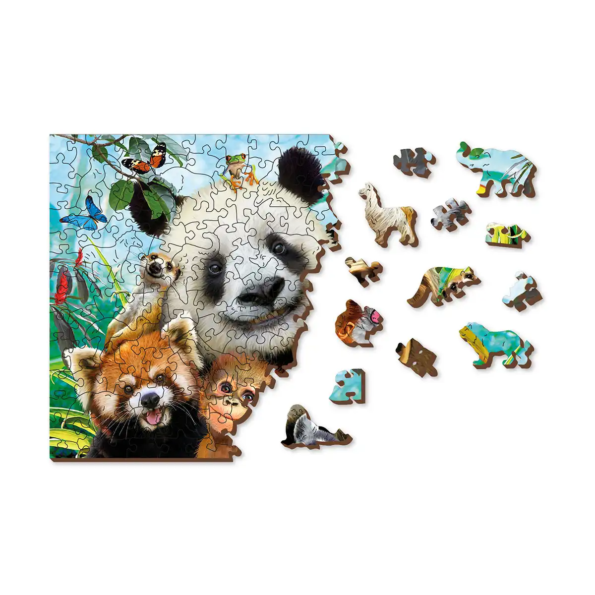 Houten Legpuzzel Welcome to the Jungle 200 pcs