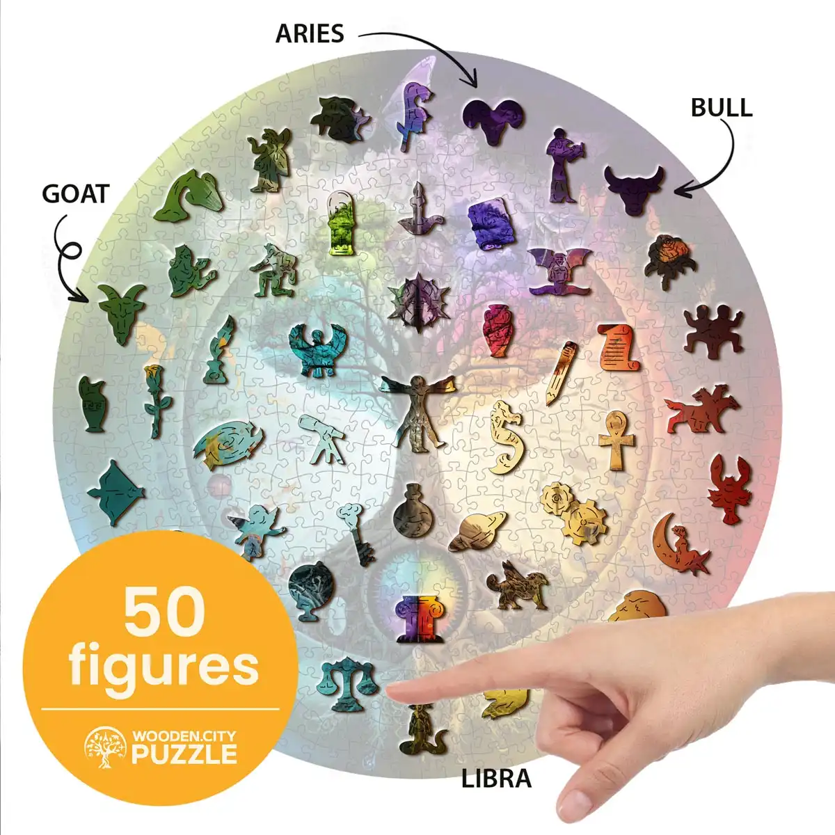 Houten Legpuzzel Tree of Life 250 pcs