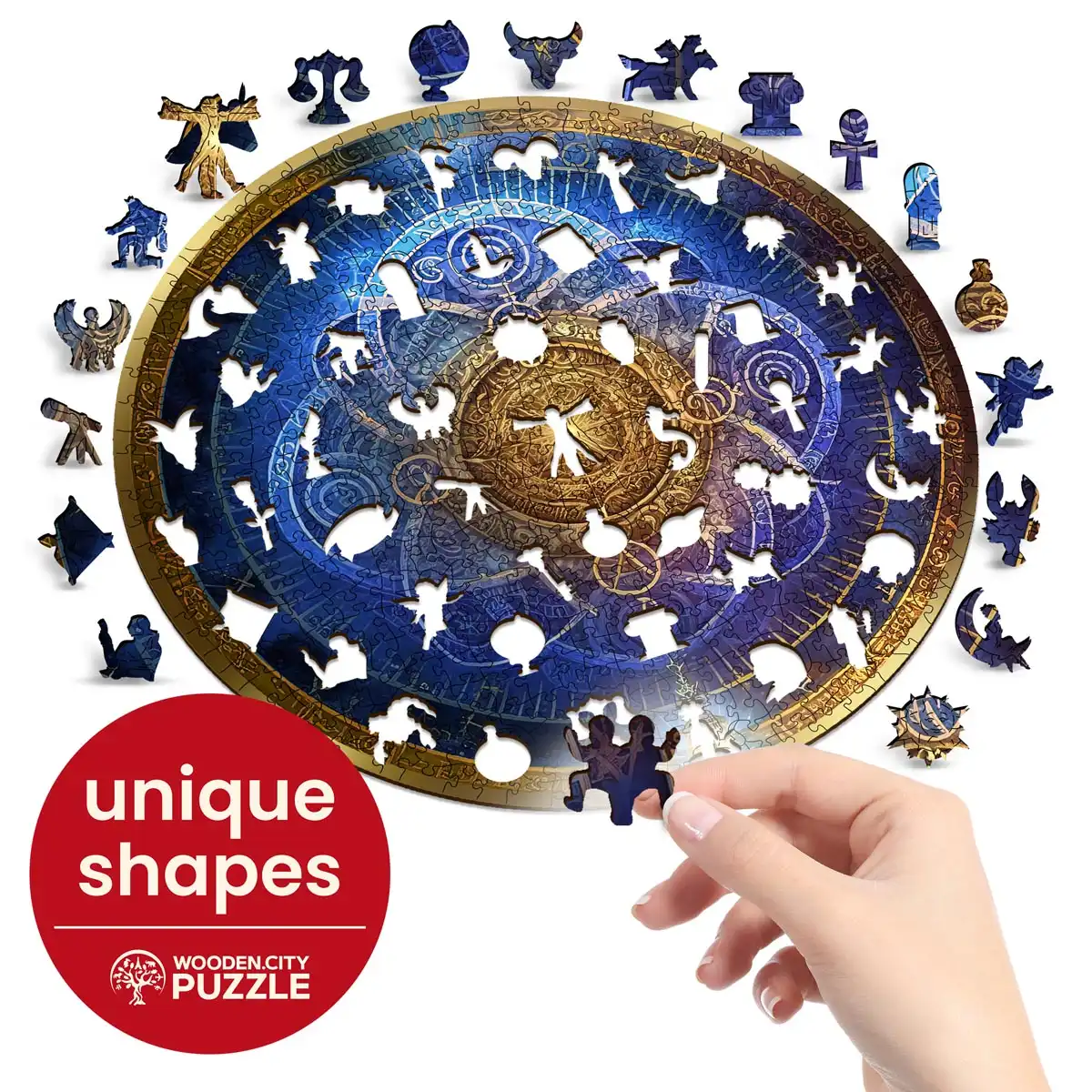 Houten Legpuzzel NEW Blue Zodiac 250 pcs