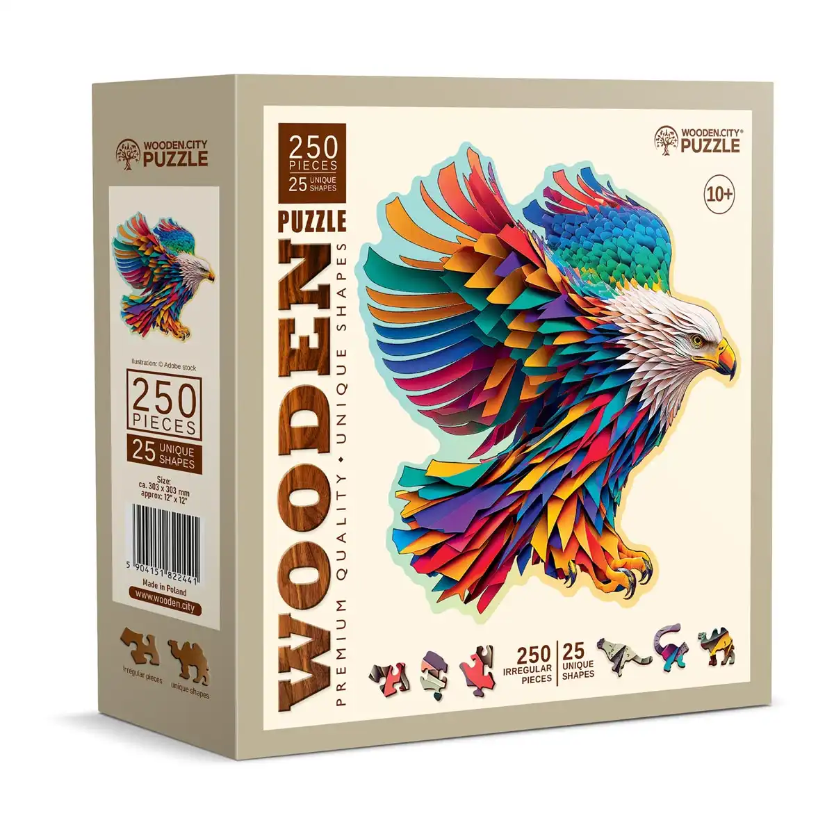 Houten Legpuzzel Bright Eagle 250 pcs