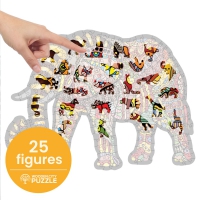 Houten Legpuzzel NEW Magic Elephant 250 pcs