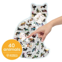 Houten Legpuzzel The Jeweled Cat 250 pcs