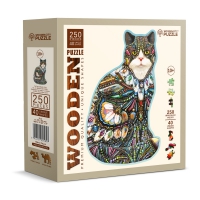 Houten Legpuzzel NEW The Jeweled Cat 250 pcs