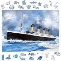 Houten Legpuzzel NEW Titanic 505 pcs