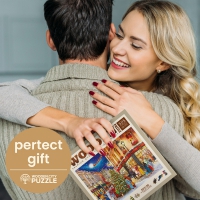 Houten Legpuzzel Christmas Street 505 pcs