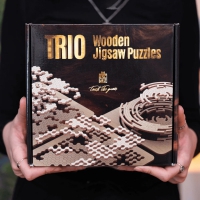 EscapeWelt Trio Wooden Jigsaw Puzzles