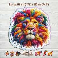 Houten Legpuzzel NEW Soft Lion 150 pcs