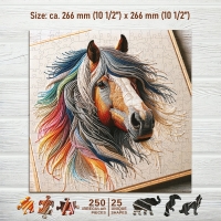 Houten Legpuzzel NEW Soft Horse 250 pcs