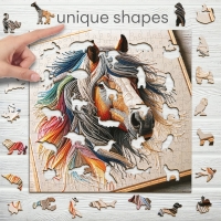 Houten Legpuzzel NEW Soft Horse 250 pcs