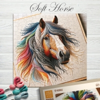 Houten Legpuzzel NEW Soft Horse 250 pcs