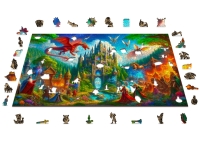 Houten Legpuzzel NEW Fantasy Castle 1010 pcs