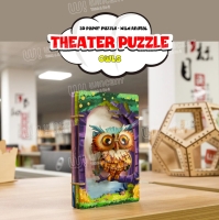 DIY 3D Theater Puzzle Owl