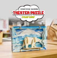 DIY 3D Theater Puzzle Polar Bear