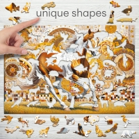 Houten Legpuzzel NEW Elegant Horse 505 pcs