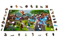 Houten Legpuzzel NEW Fantasy Village 1010 pcs