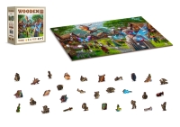 Houten Legpuzzel NEW Fantasy Village 1010 pcs