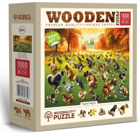 Houten Legpuzzel Puppies Poopies 1010 pcs