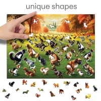 Houten Legpuzzel Puppies Poopies 1010 pcs