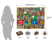 Houten Legpuzzel Bookshelf 4000 pcs