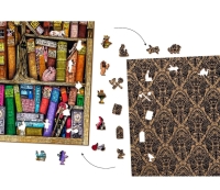 Houten Legpuzzel Bookshelf 4000 pcs