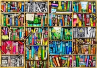 Houten Legpuzzel Bookshelf 4000 pcs